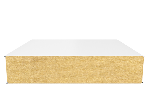 Стеновая сэндвич-панель (минеральная вата) 300 мм х 1190 мм (Гладкая)