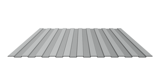 Профлист С-8 1150/1200 мм х 0,75 мм (оцинкованный)