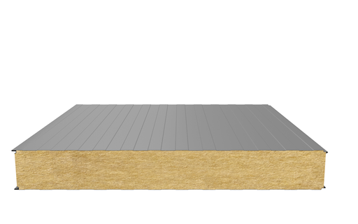 Стеновая сэндвич-панель (минеральная вата) 150 мм х 1000 мм (Трапеция)