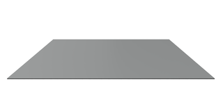 Лист плоский  1250 мм х 0,5 мм (оцинкованный)